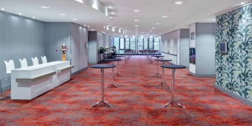 Das Foyer vor dem Grossen Saal des Holiday Inn Munich City Centre.